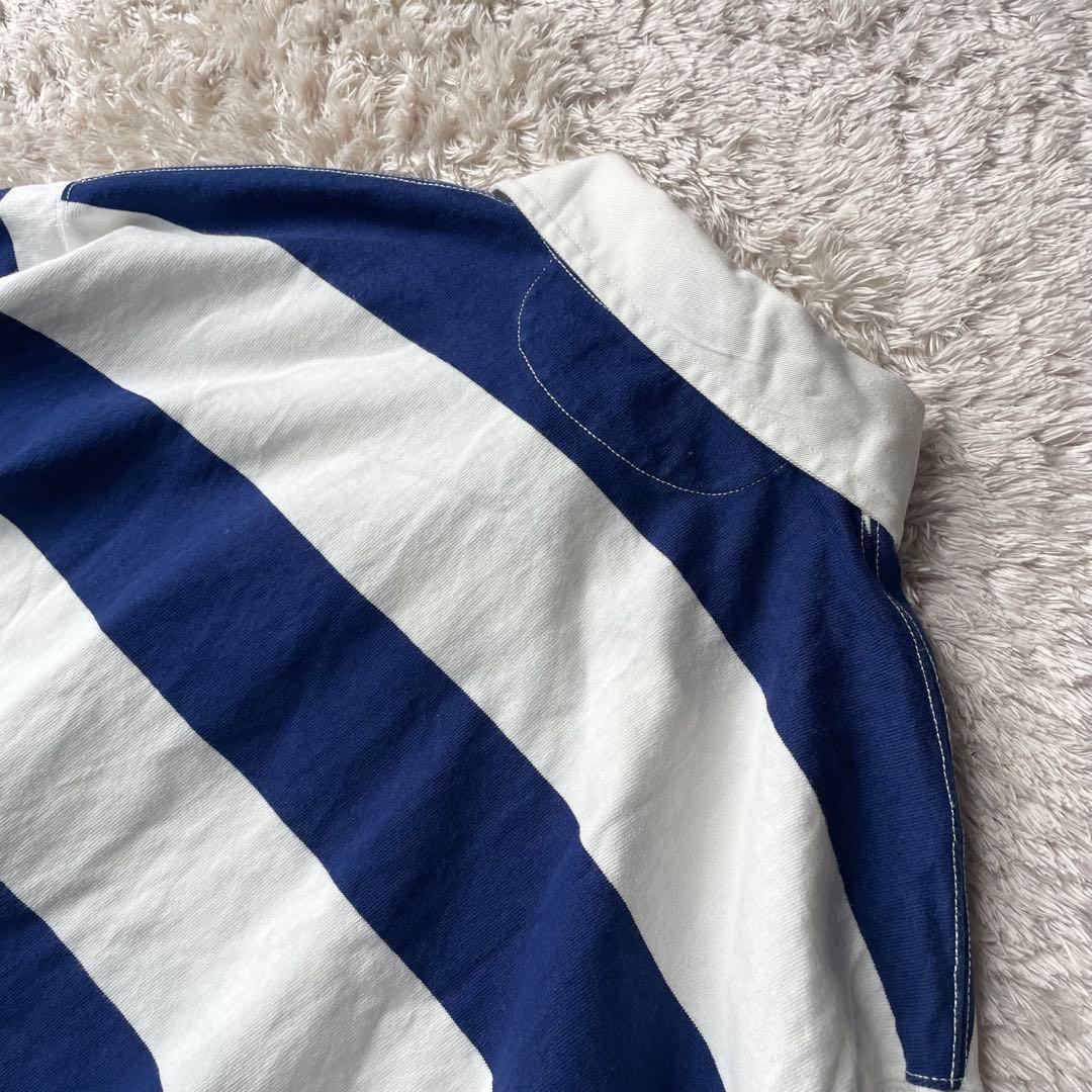 美品 現行 polo ralph lauren クロップドラガーシャツ S