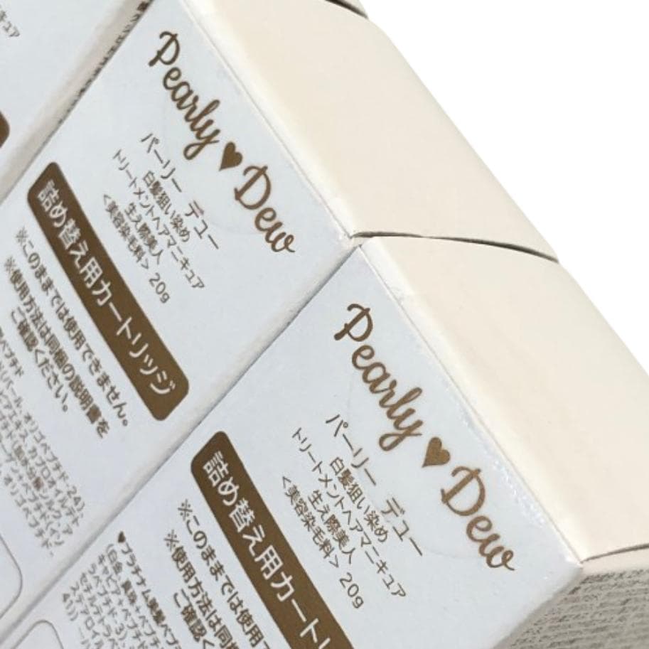 【未開封品】 パーリーデュー トリートメントヘアマニキュア カートリッジ セット