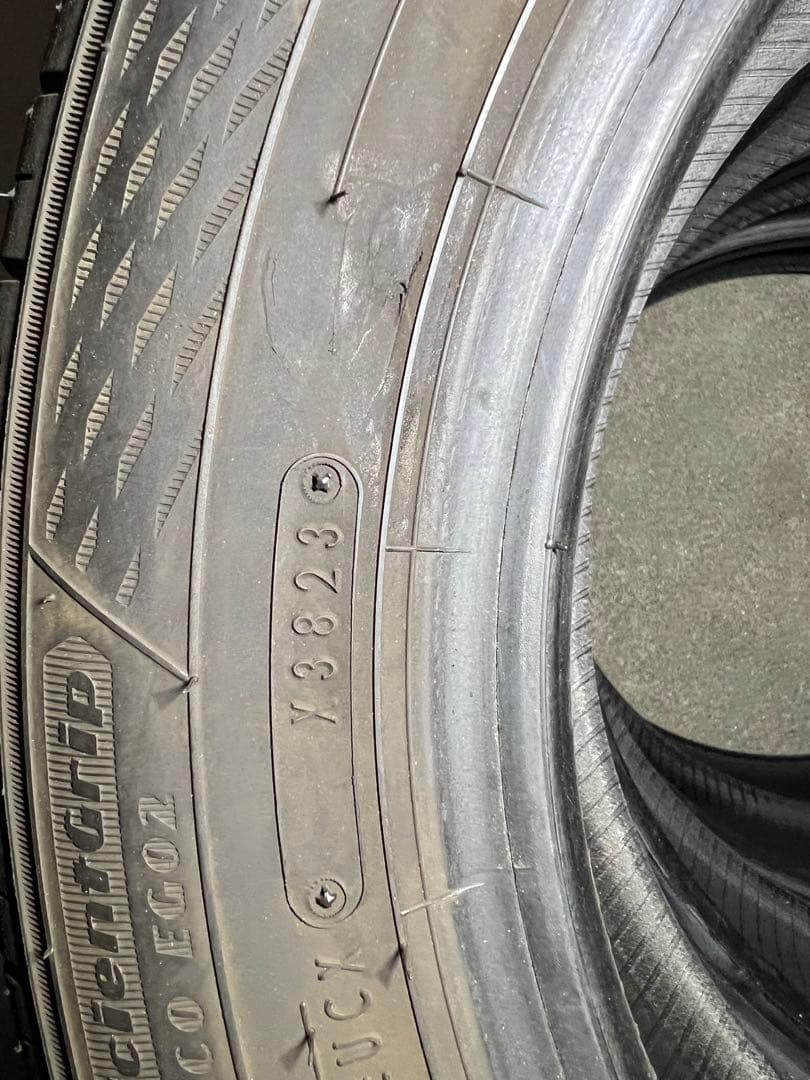 23年製 24年製 165/65R14 4本 中古 グッドイヤー EG02