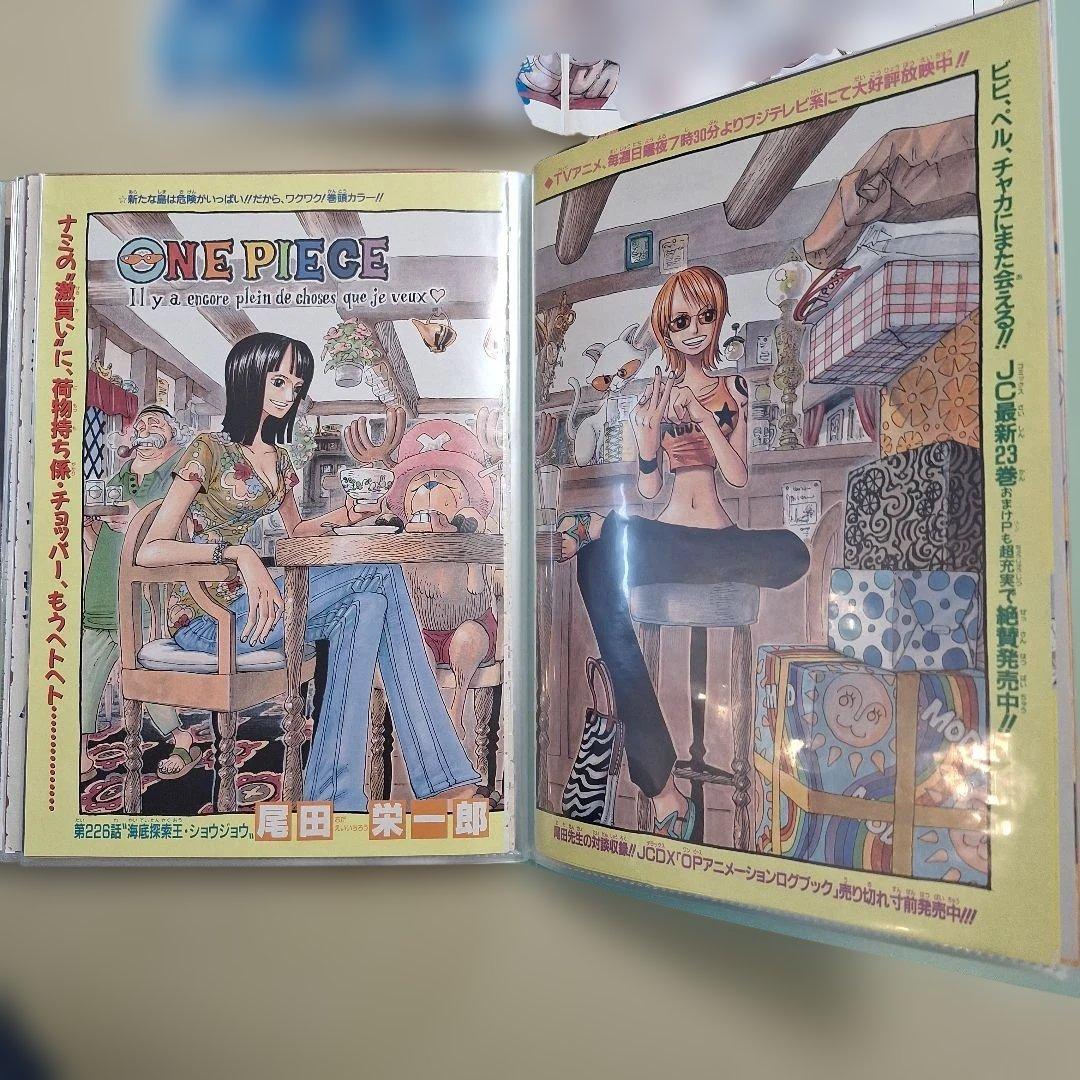ワンピース カラーページ ジャンプ切り抜き 20セット