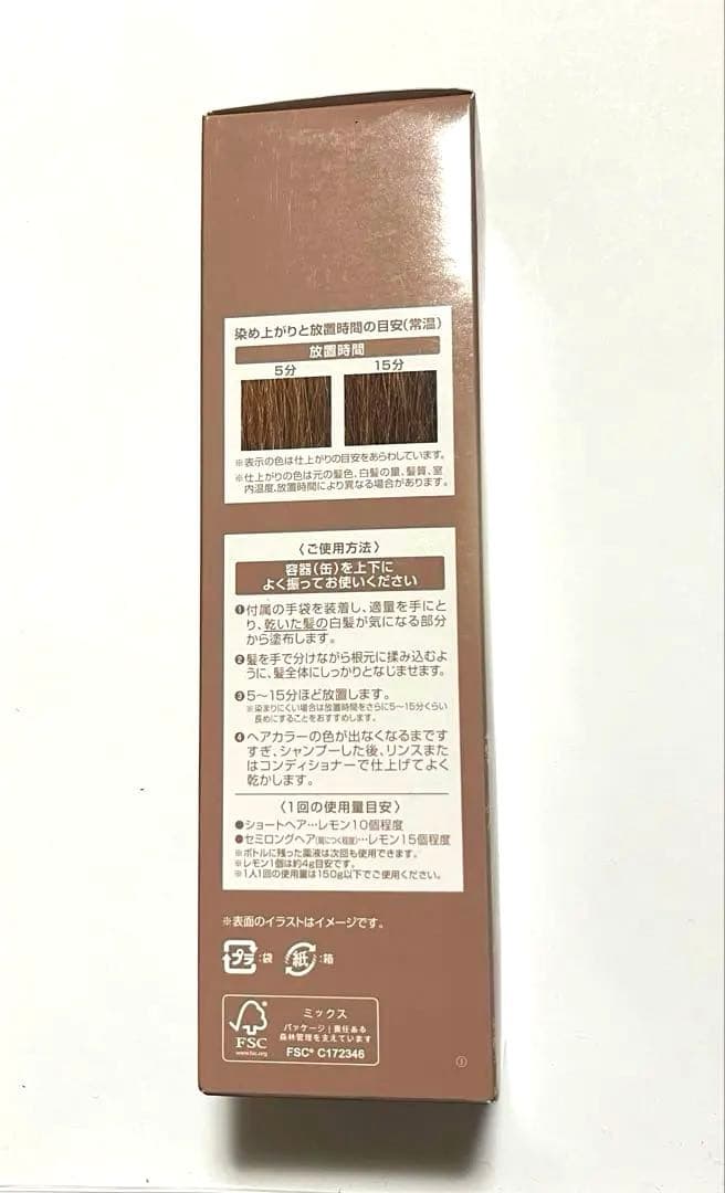 ヘアボーテエクラ ボタニカル エアカラーフォーム EX ライトブラウン　150g