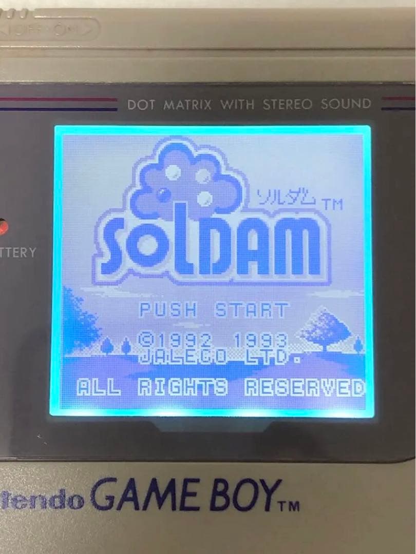 【省電力・バックライトカスタム 】初代ゲームボーイ本体　Nintendo