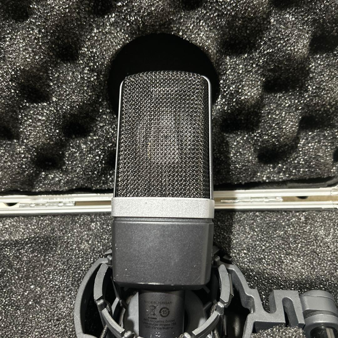 AKG C214 コンデンサーマイク 動作確認済