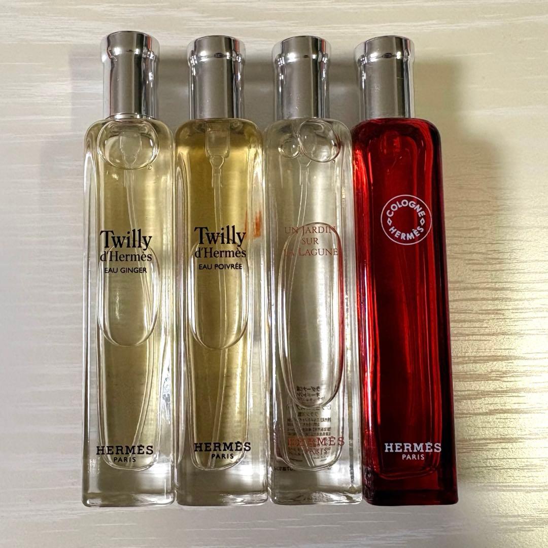 エルメス　香水　15ml 4本セット
