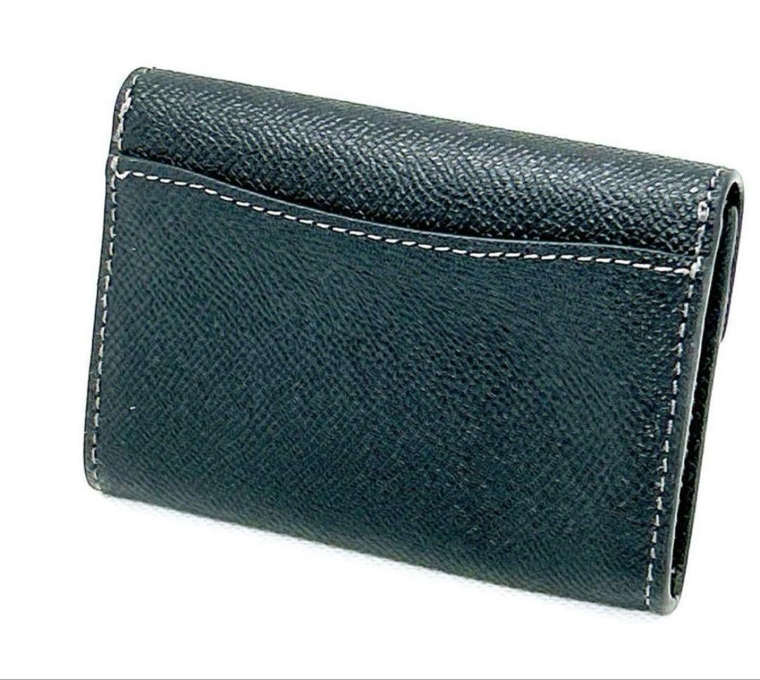【新品未使用】COACH コーチ カードケース 名刺ケース ブラック