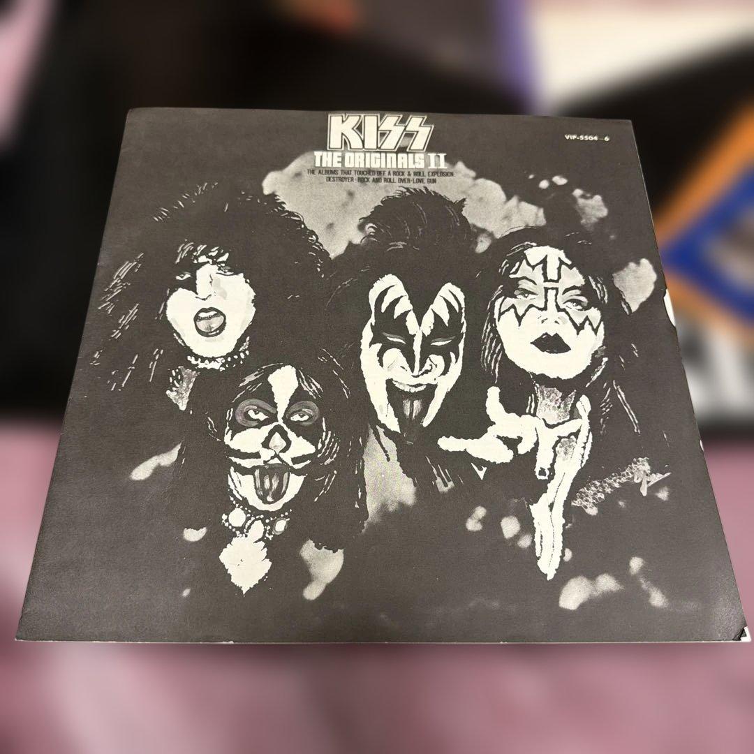 KISS ORIGINAL II お面付き　レコード3枚組
