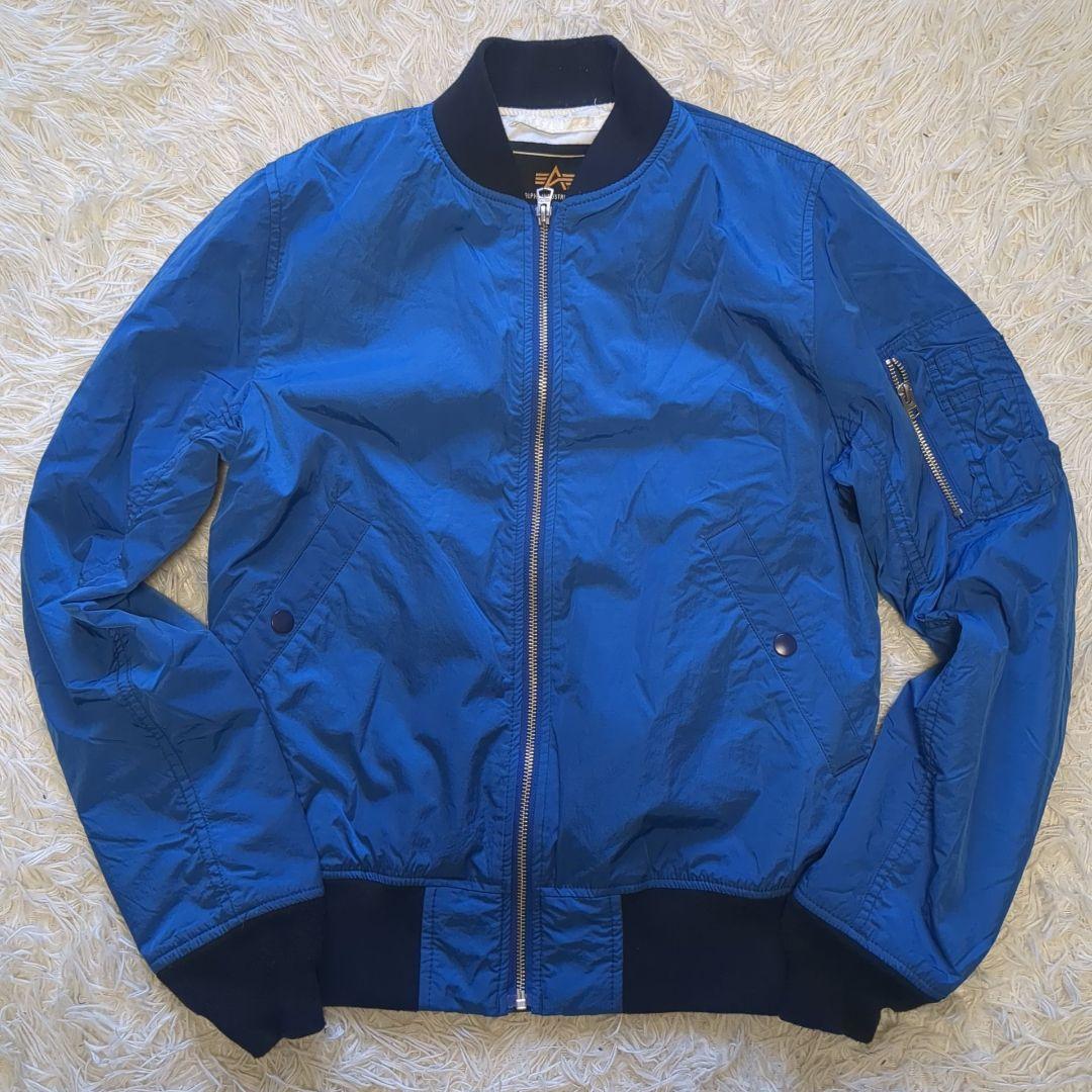 アルファインダストリーズ　　ma1 limonta ブルー