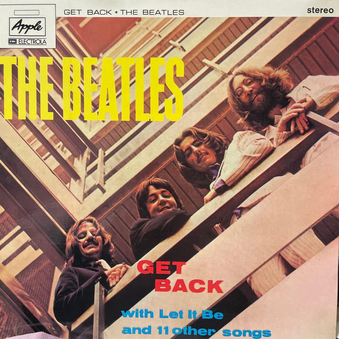 BEATLES ビートルズ　GET BACK ブートLP 日本製