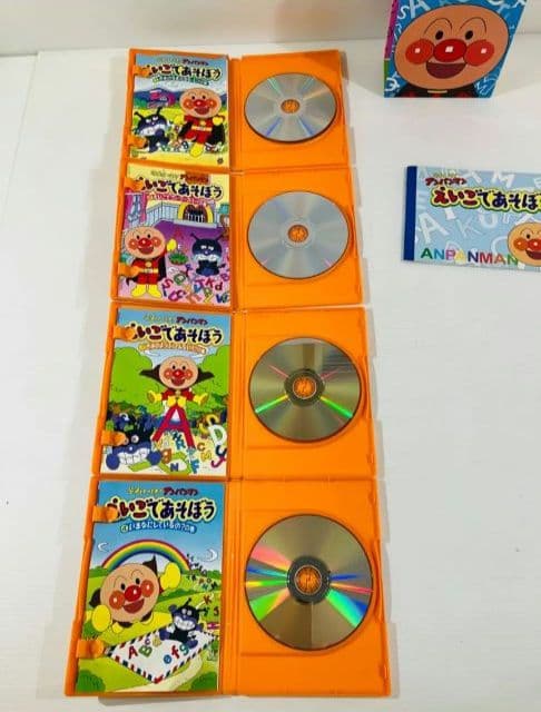 それいけ!アンパンマン えいごであそぼう　DVD ボックス　セット　冊子付き
