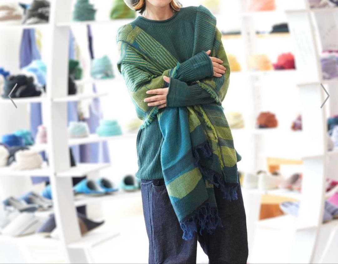tamaki niime タマキニイメ　JQ shawl MIDDLE