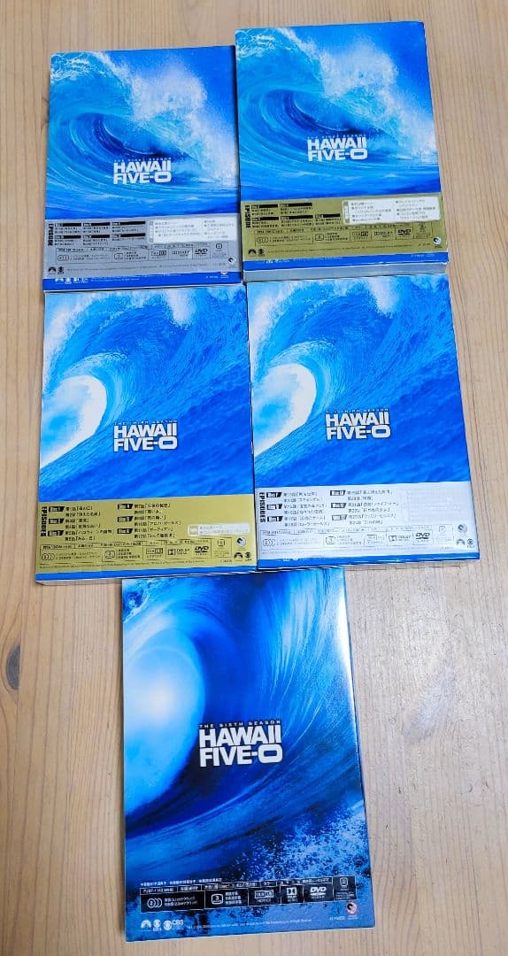 fiveO　ファイブオー　DVD　ディスク　ケース