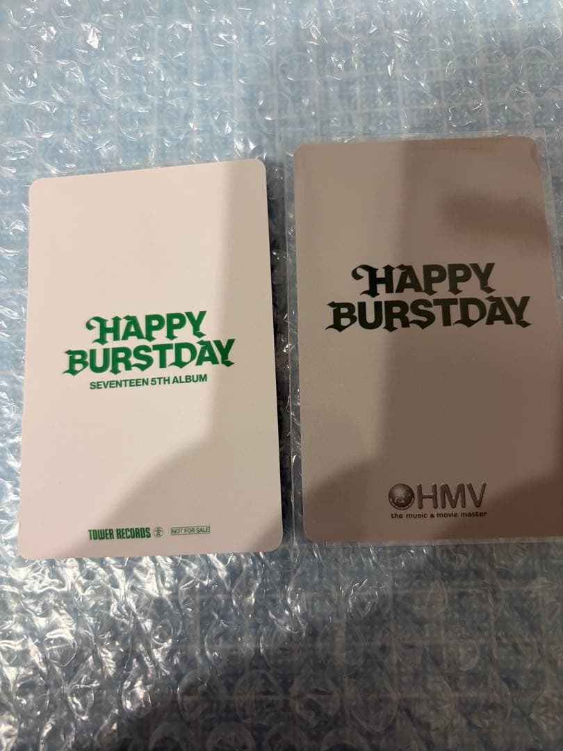 エスクプス タワレコ HMV 特典 SEVENTEEN