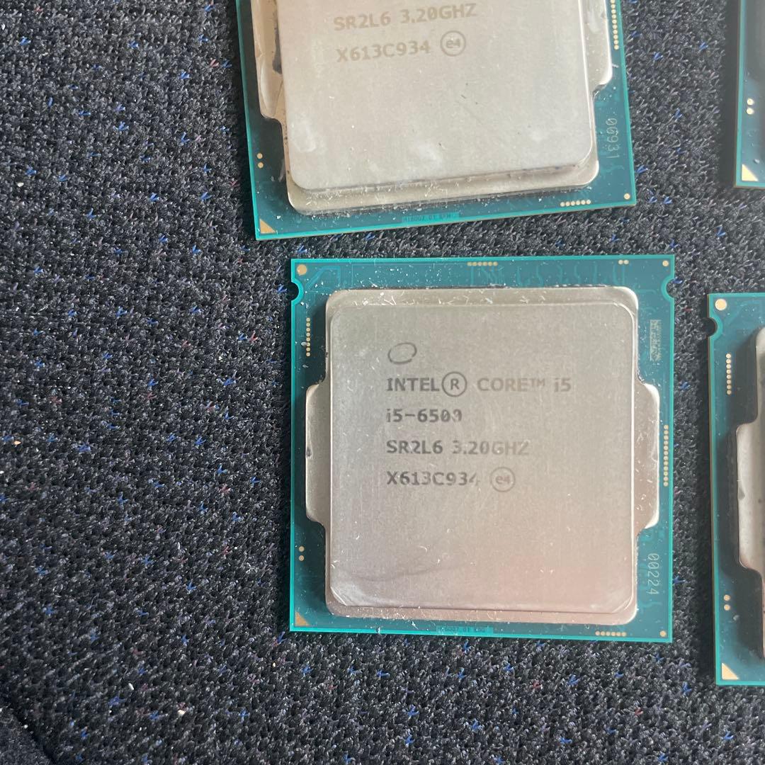 CPU 第6世代　intel core i5　i5-6500 4枚