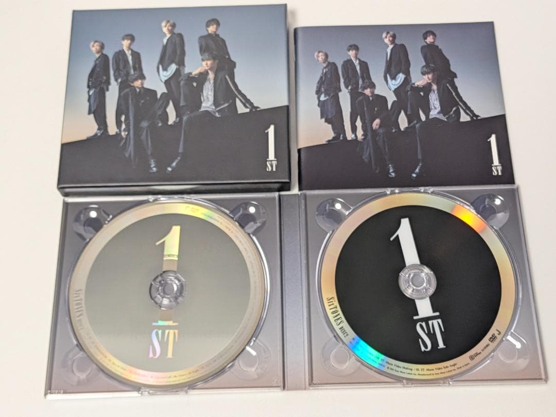 SixTONES　アルバム 1st 初回盤A/B/通常盤 3点セット