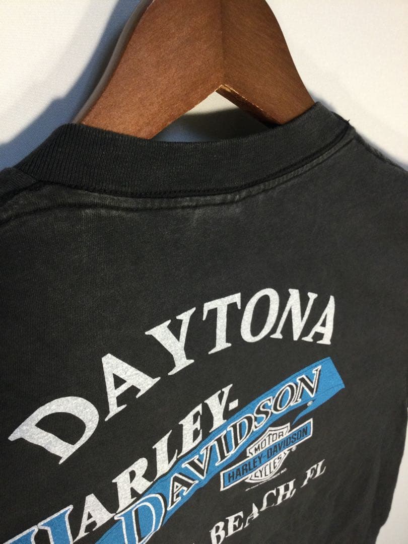 長袖ブラックtシャツ By HARLEY-DAVIDSON