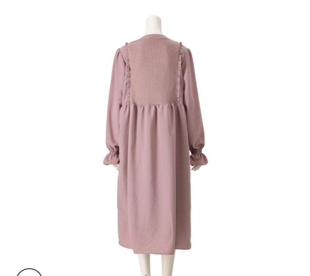 完売♪タグ新品☆アンドラブ☆甘フェミニンなドッキングワンピース☆３Ｌ