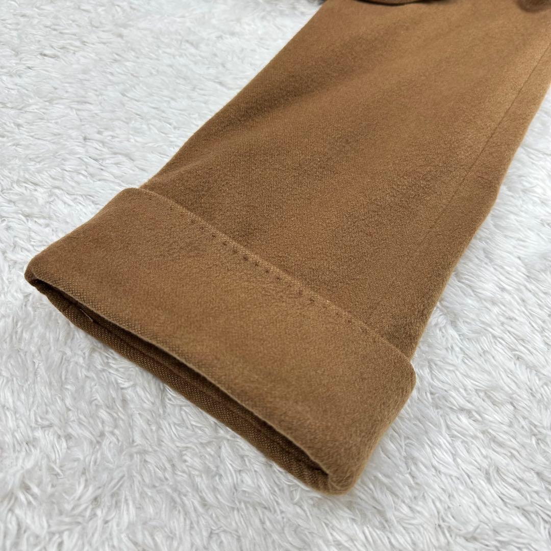 バーバリーロンドン　ステンカラーコート　カシミヤ100%　ホースロゴ　40