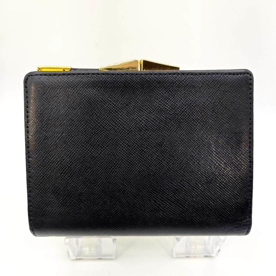 極美品 ジバンシー がま口 二つ折り財布 コンパクト ウォレット ミニ