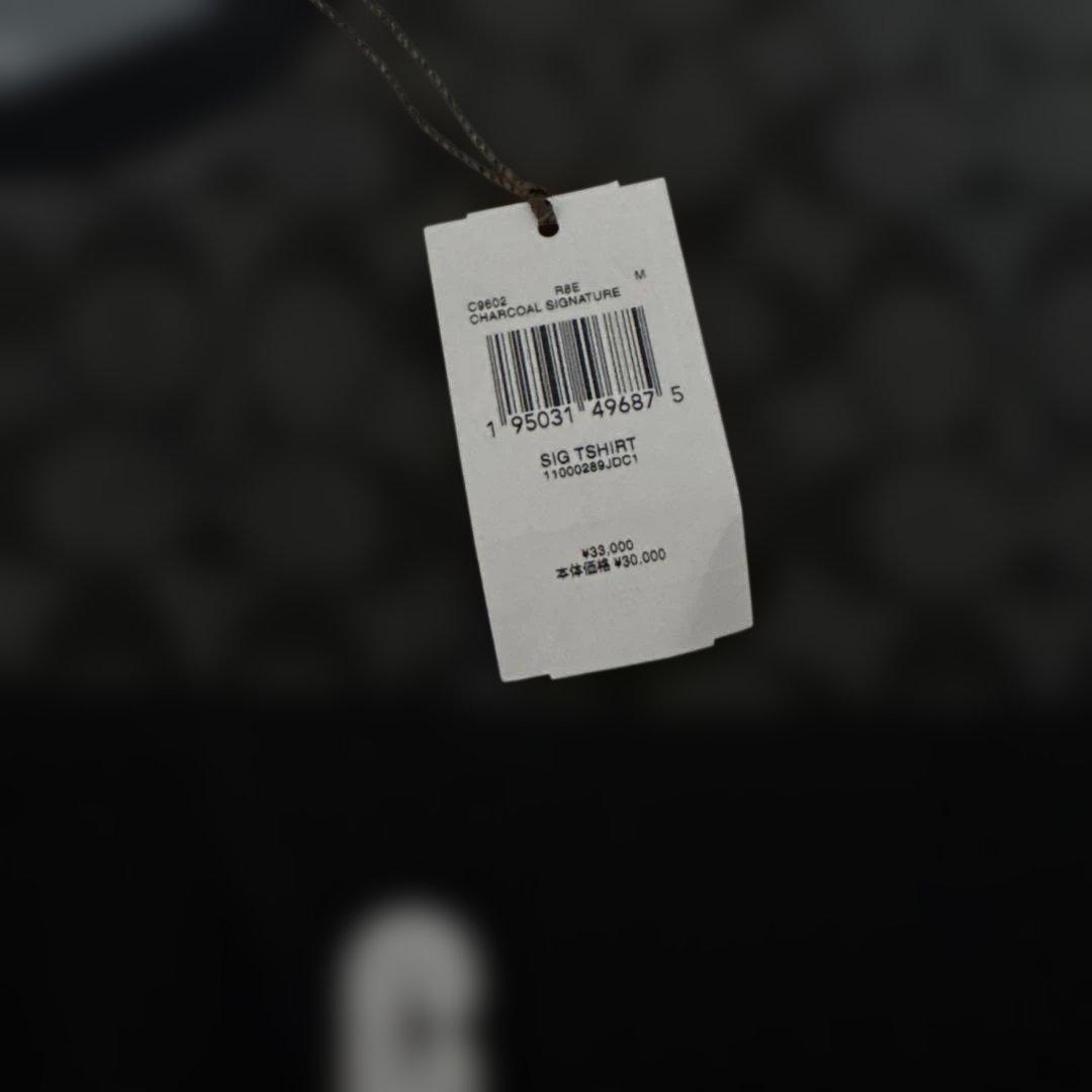 coach コーチ　シグネチャー　Tシャツ　2枚セット　メンズ　新品　タグ付き
