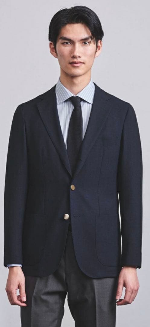 【美品】ユナイテッドアローズ　金ボタン3B ブレザーSize50