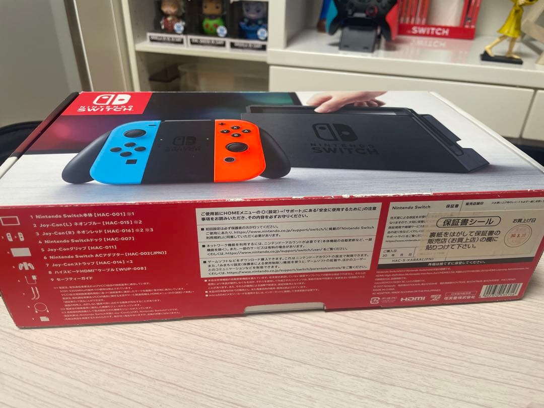 Nintendo Switch 本体32GB SDカード付き マリオセット