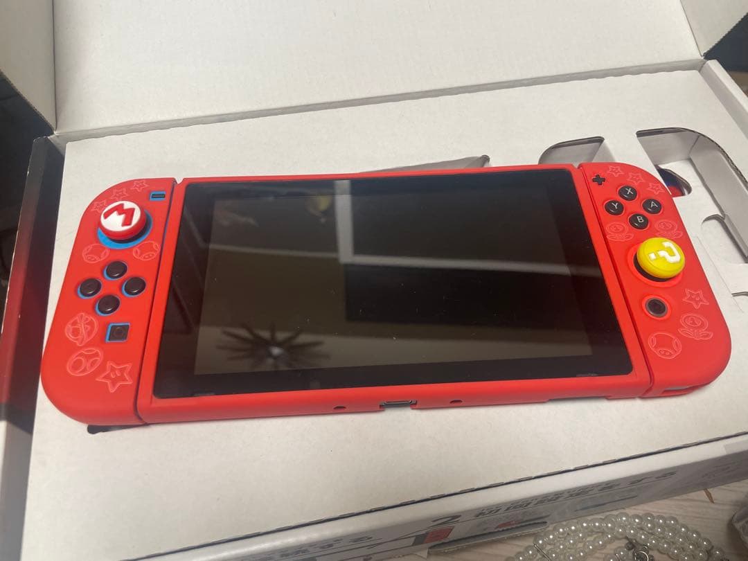Nintendo Switch 本体32GB SDカード付き マリオセット