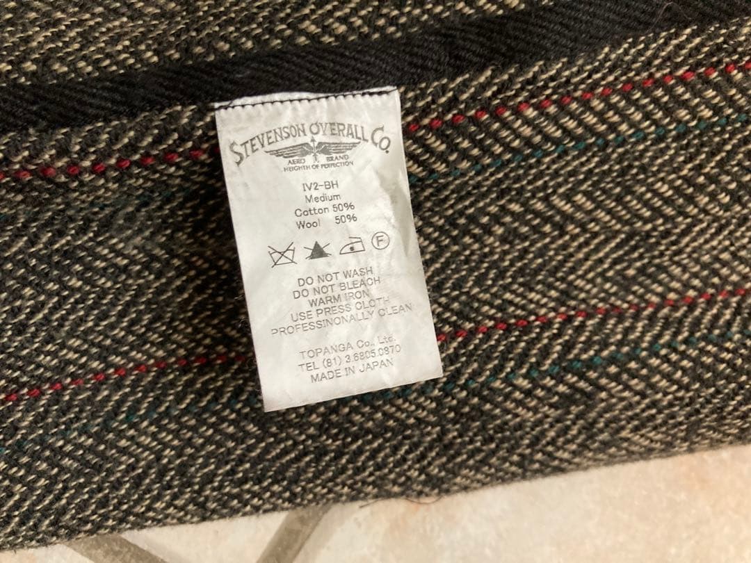 STEVENSON OVERALL スティーブンソン オーバーオール ベスト