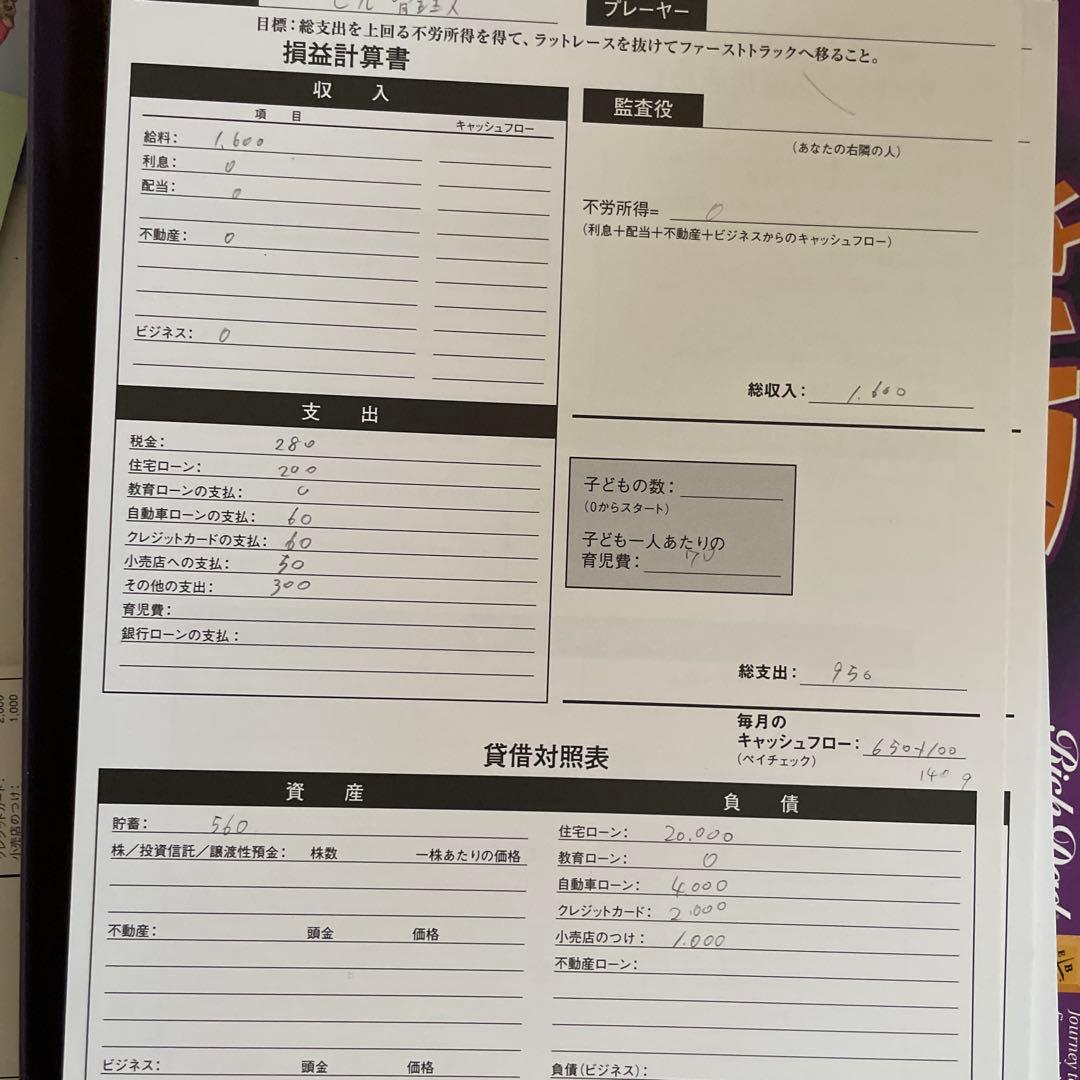キャッシュフロー101 日本語版