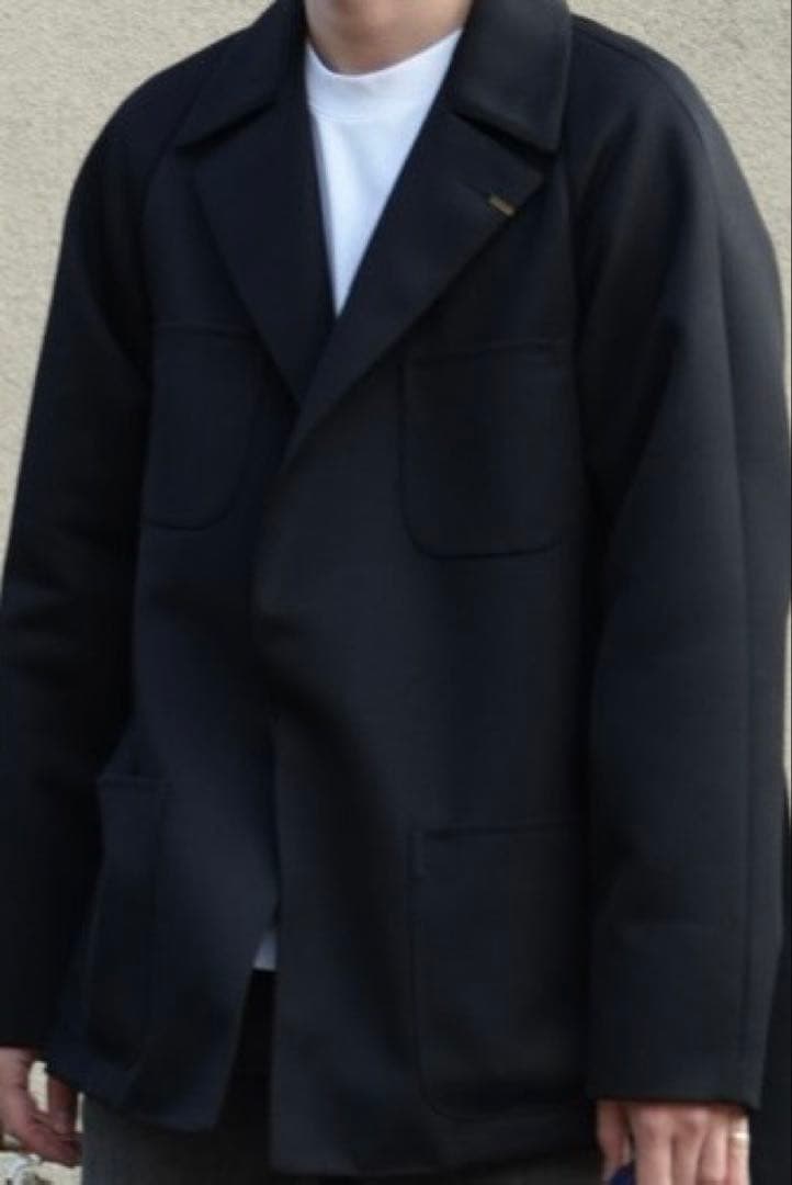 古着売ります ORBIUMローブジャケット黒H.M.Robe2A-3