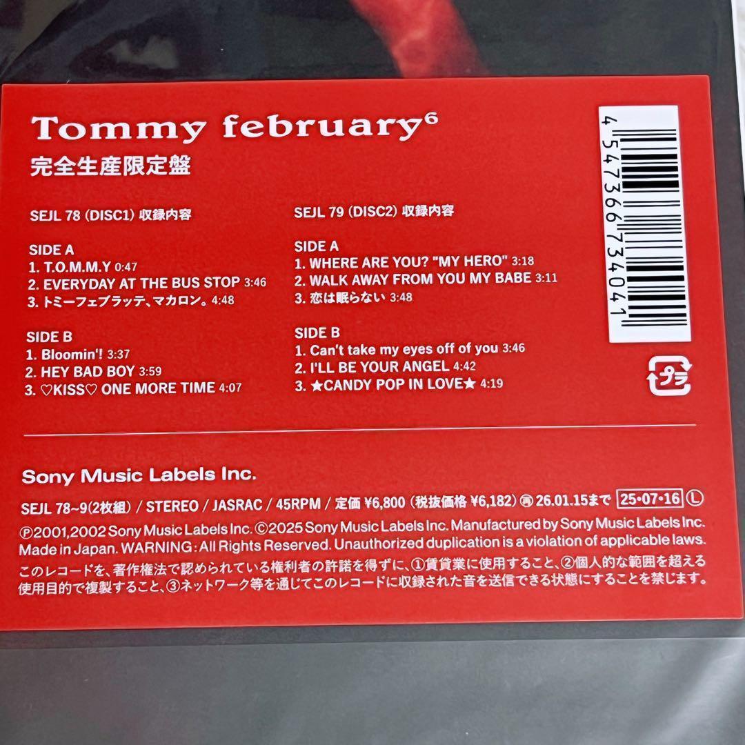 ラスト1点　 february6 完全生産限定盤　アナログ盤