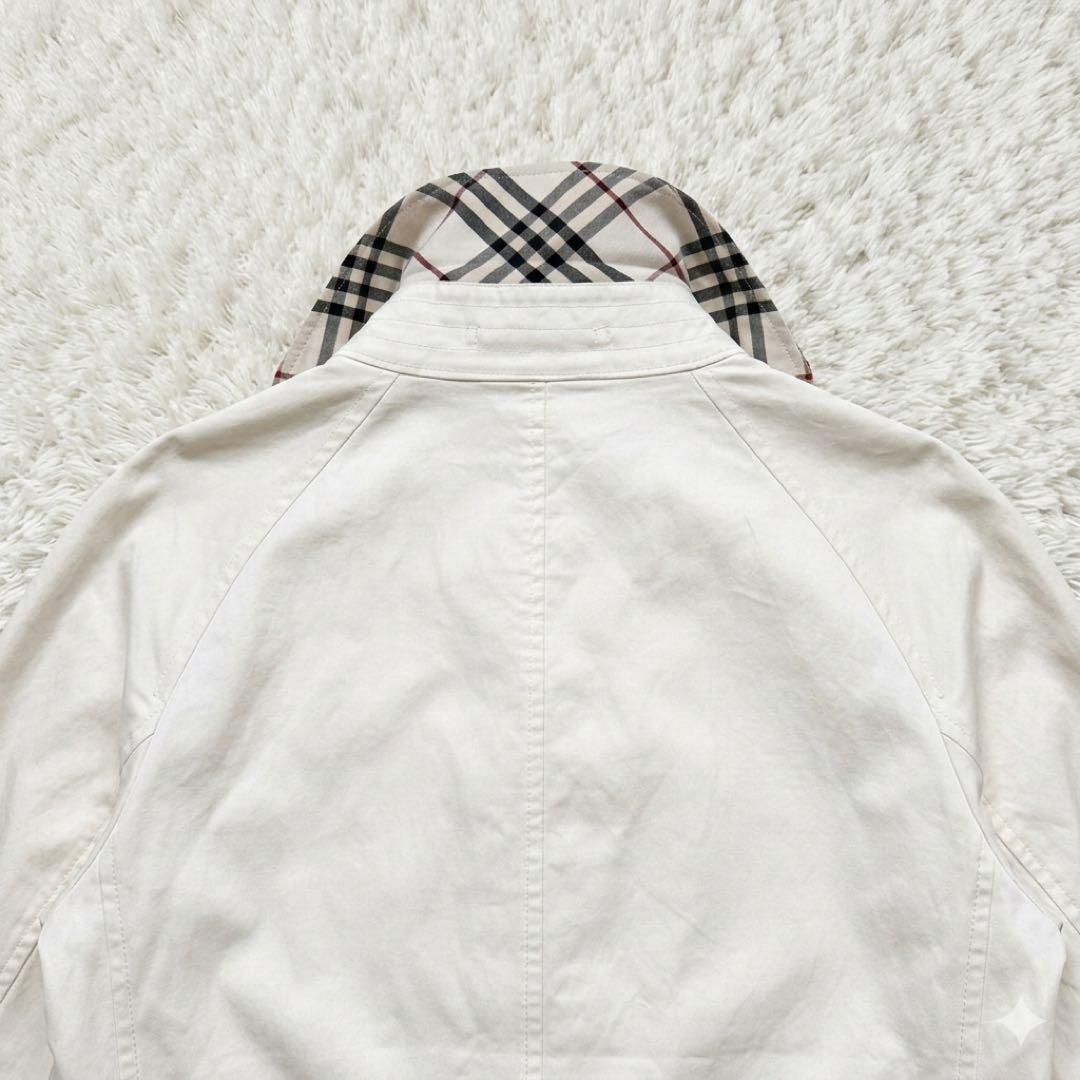 希少✨バーバリー 刻印ターンロック 金具ロゴ コート 9号 M ノバチェック