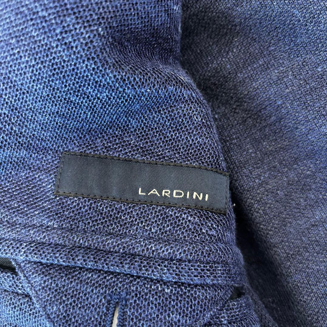 LARDINI✨最高級　ダブルブレスト　ロロピアーナ　シルクリネン　ジャケット