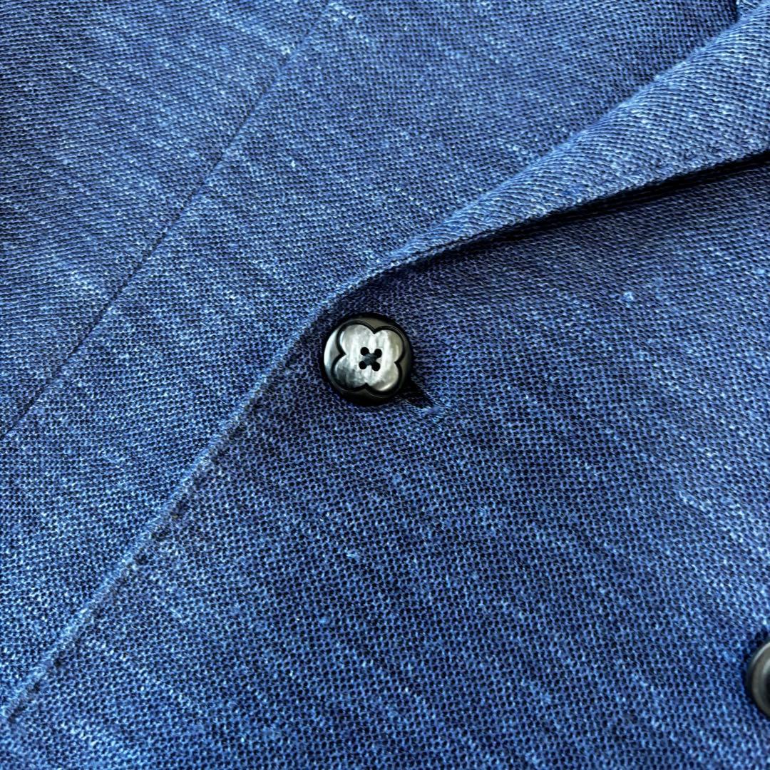 LARDINI✨最高級　ダブルブレスト　ロロピアーナ　シルクリネン　ジャケット