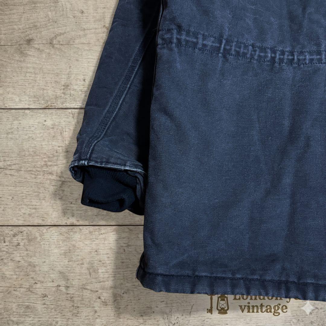 フェード黒 Carhartt ダックジャケット XL相当#820