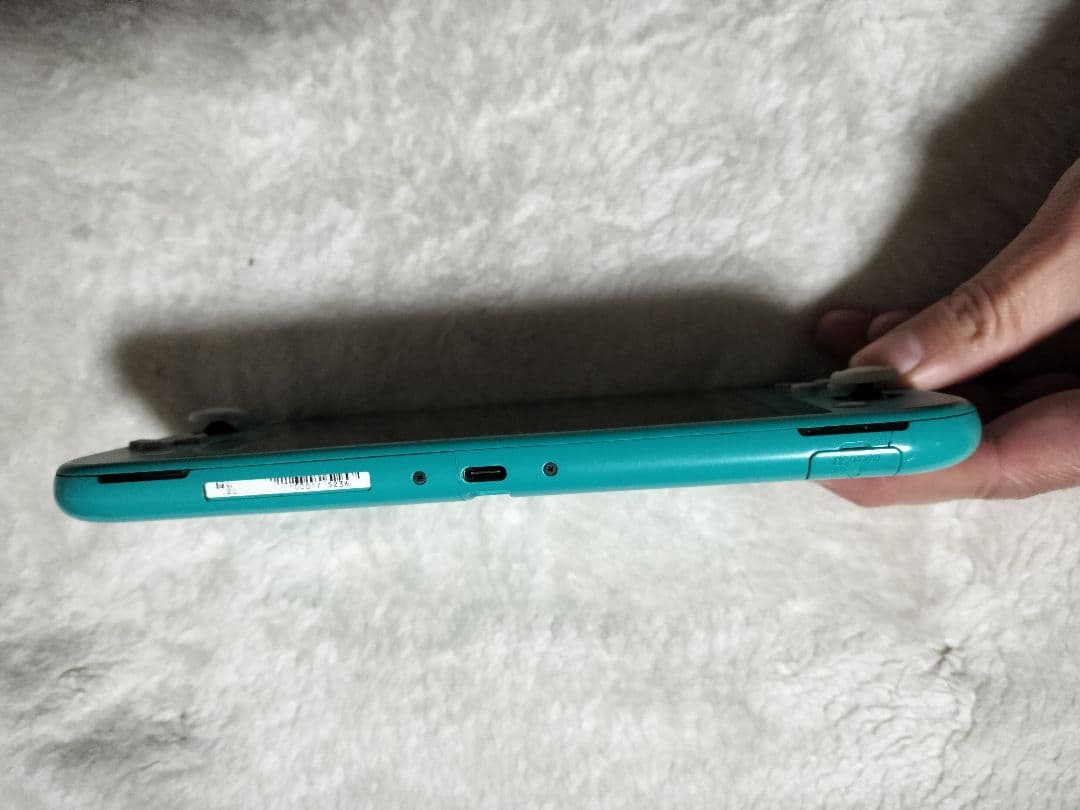 ジャンクNintendo Switch Lite ターコイズ液晶×通電ボタン音〇