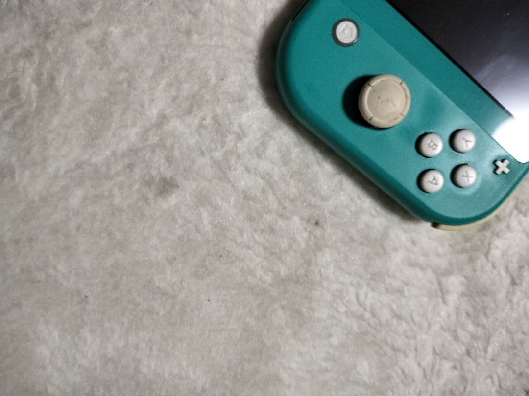 ジャンクNintendo Switch Lite ターコイズ液晶×通電ボタン音〇