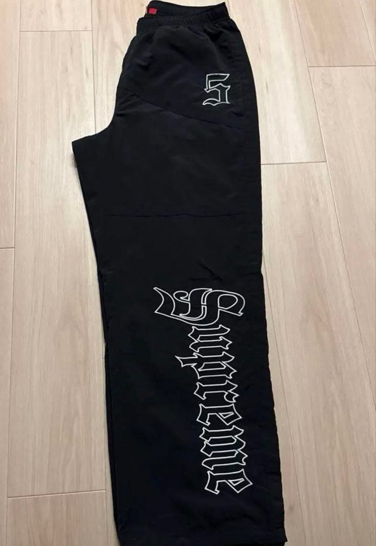 パンツ Supreme Old English Track Pant \"Black\"