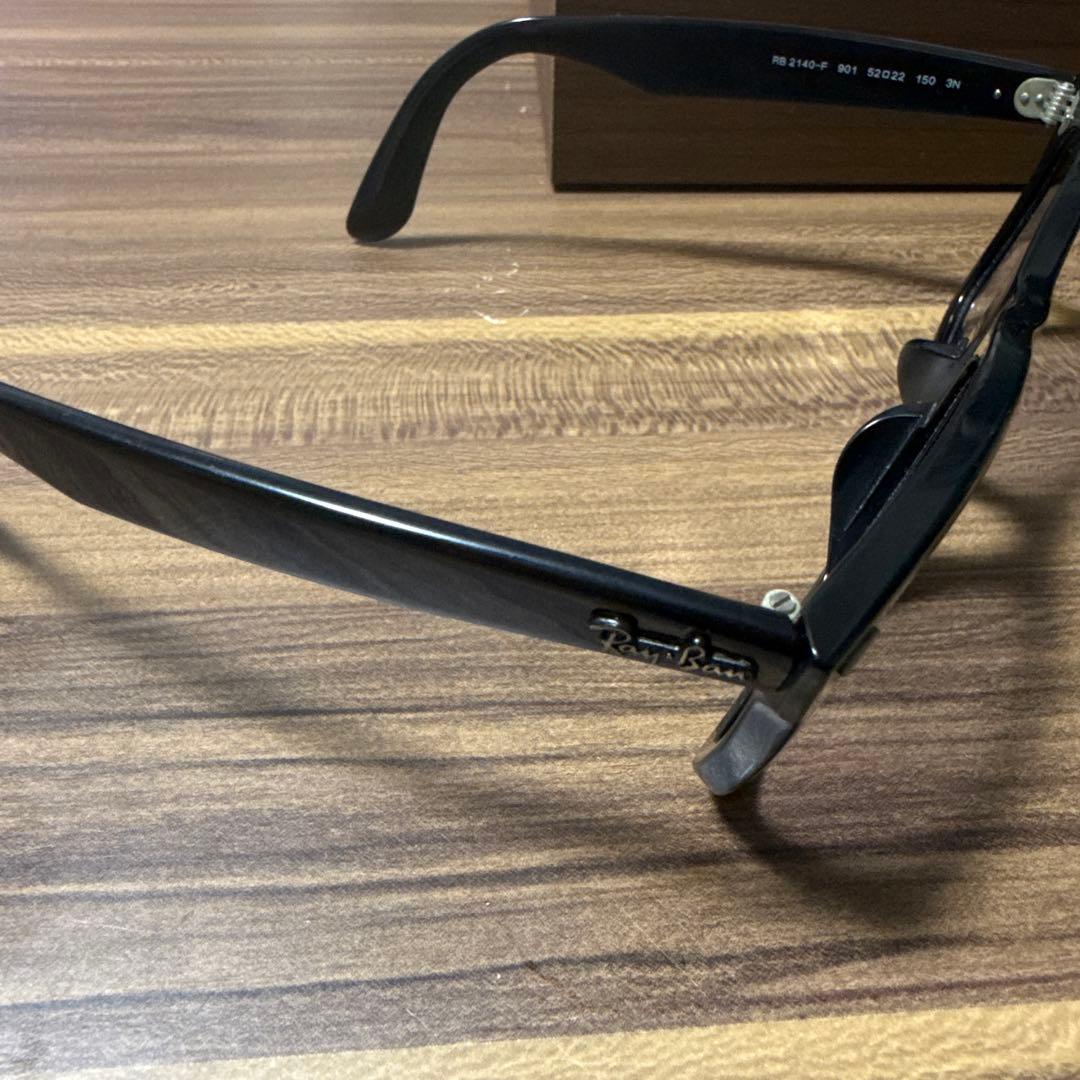 Ray-Ban Wayfarer ブラックフレーム サングラス