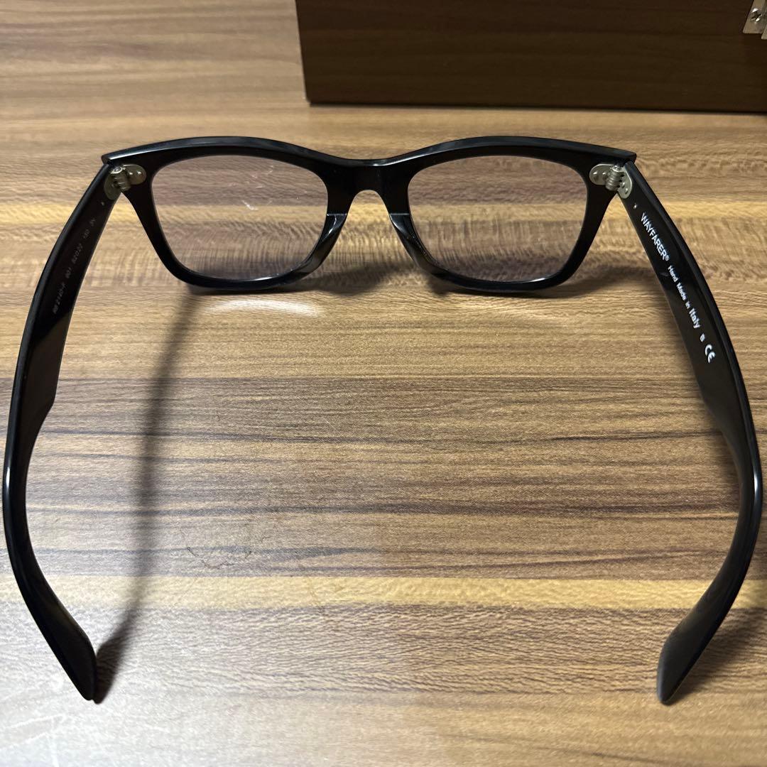 Ray-Ban Wayfarer ブラックフレーム サングラス