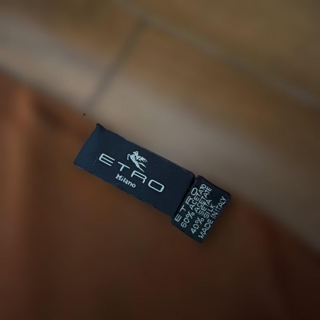 ETRO ペイズリー柄 大判シルクストール