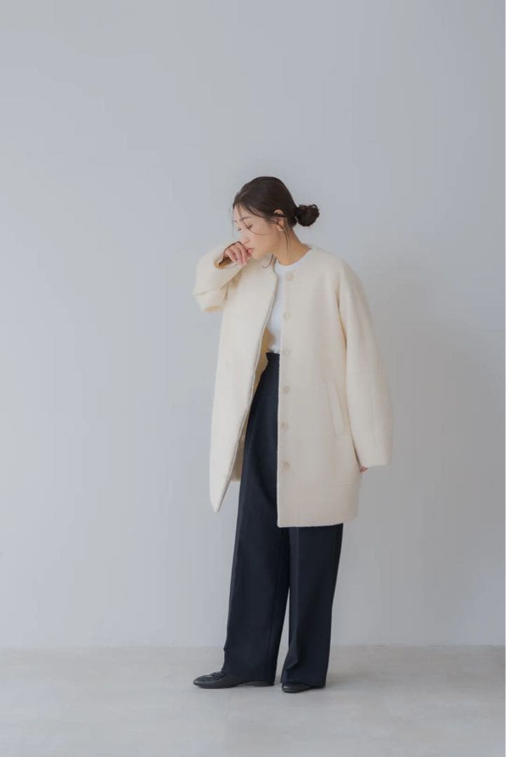 regleam コクーンシャギーコート
