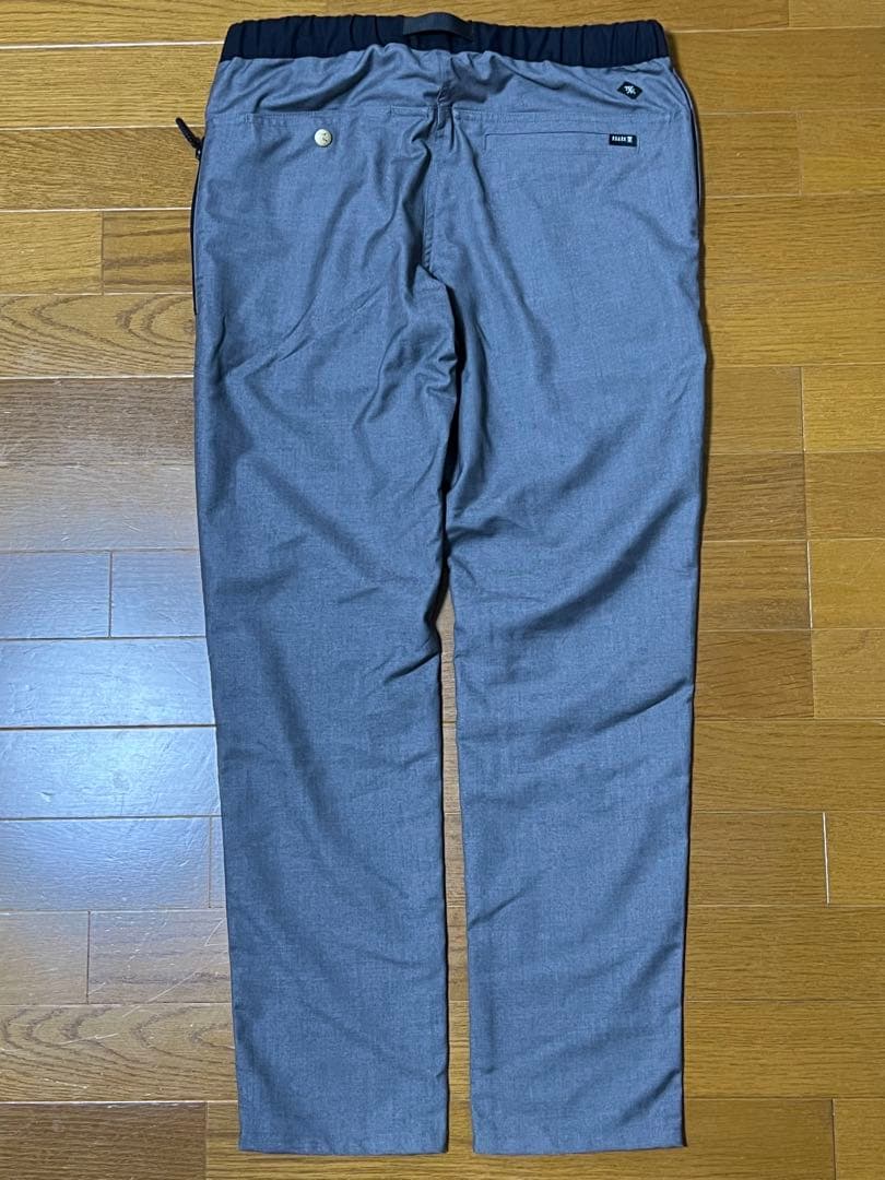 美品 ROARK TRAVEL PANT RELAX グレー M