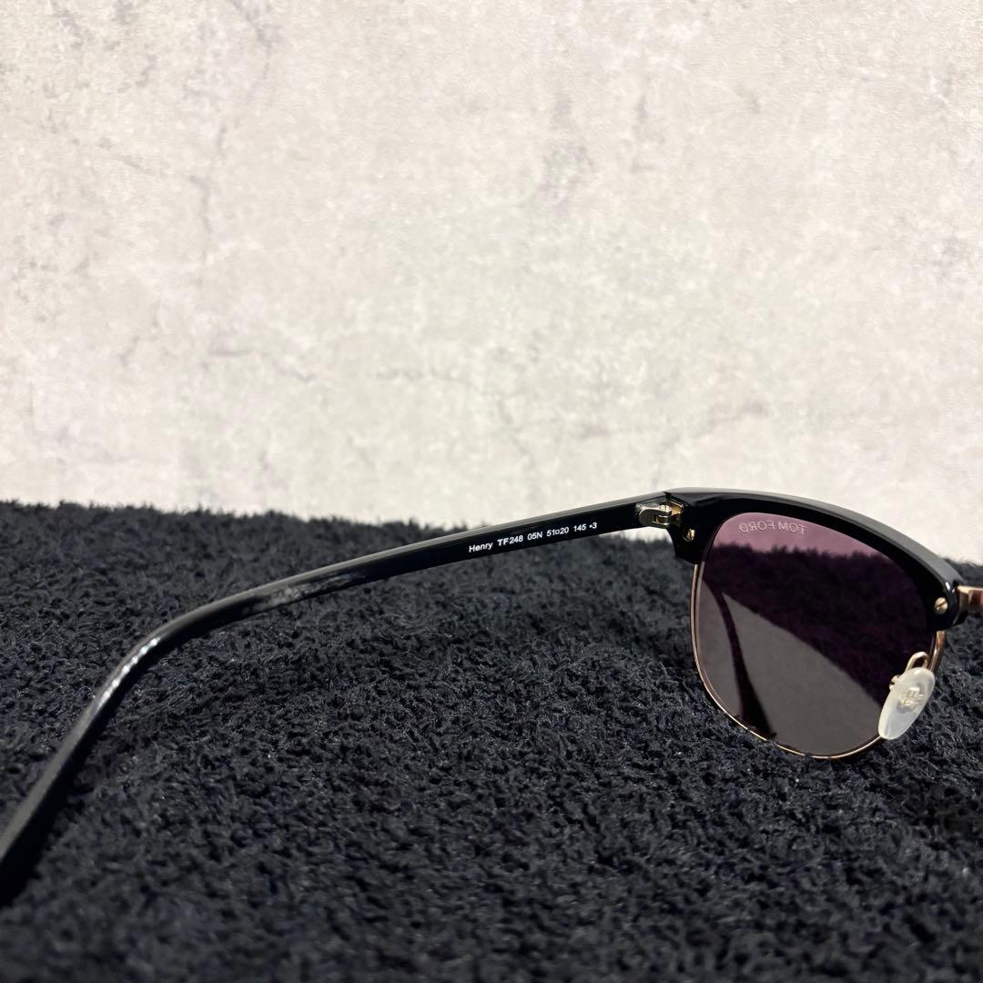 TOM FORD トムフォード サングラス FT0248 HENRY ブラック