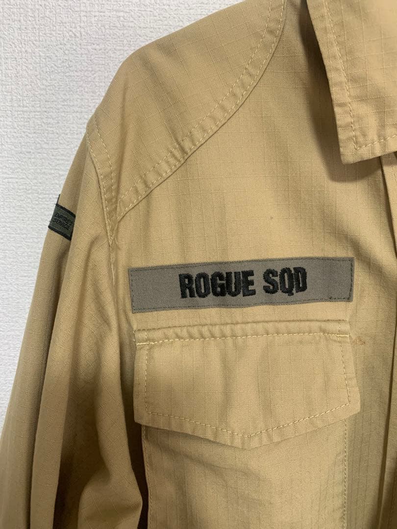 WTAPS ブランド初期　リップストップ　ミリタリージャケット　クロスボーン