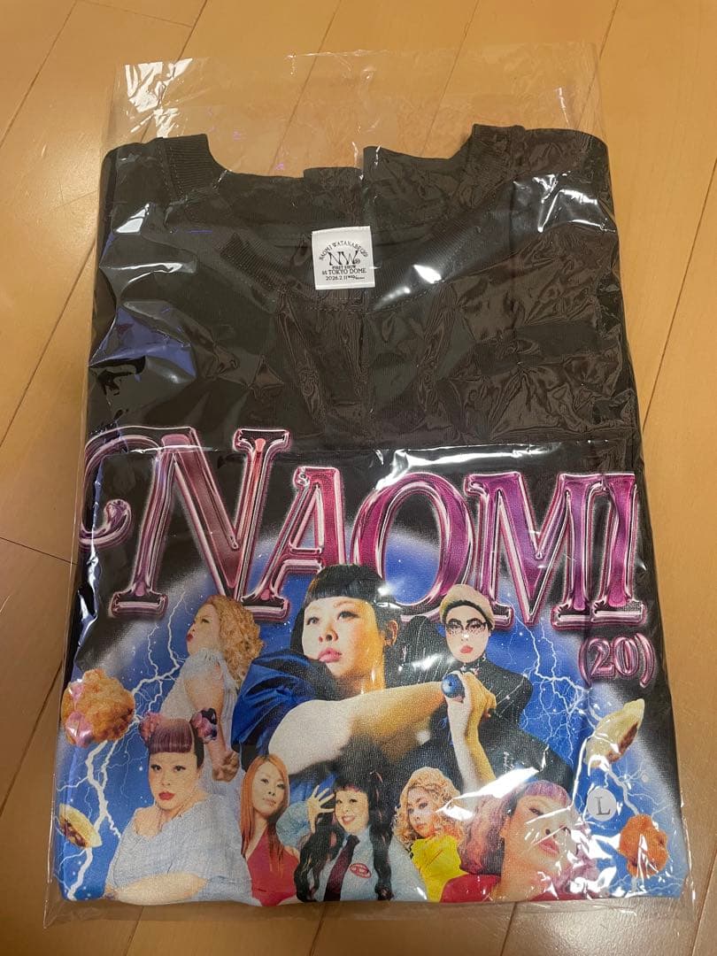 う*】様 【希少】渡辺直美（20）in 東京ドーム Tシャツ Ｌサイズ