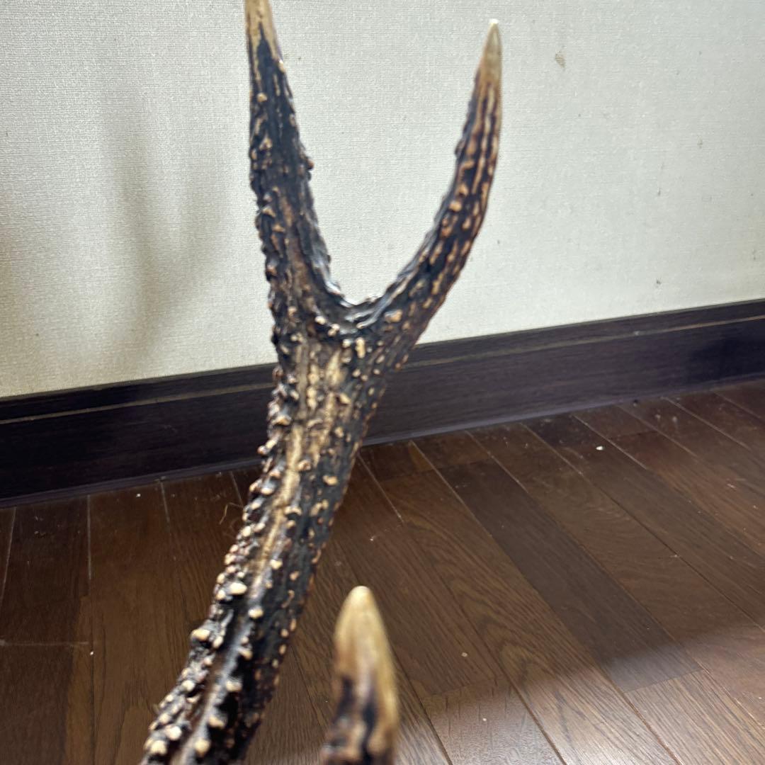 鹿の角刀掛け