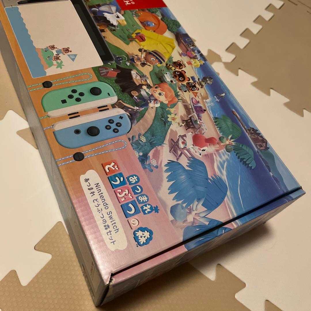 Nintendo Switch 本体 動物の森テーマ