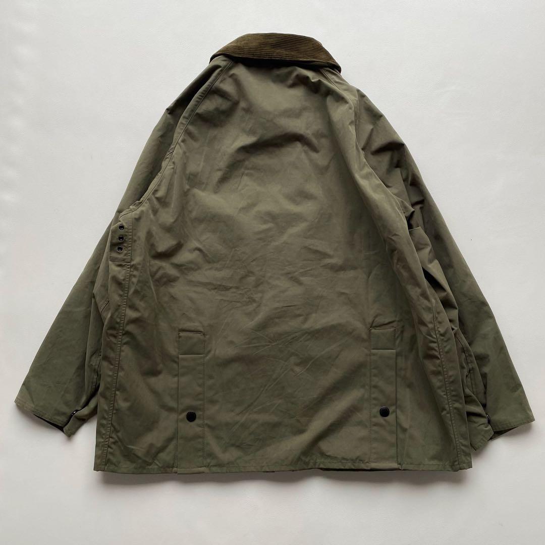 【25SS/未使用近/XL】バブアー 別注 ピーチスキン ビデイル 42 カーキ