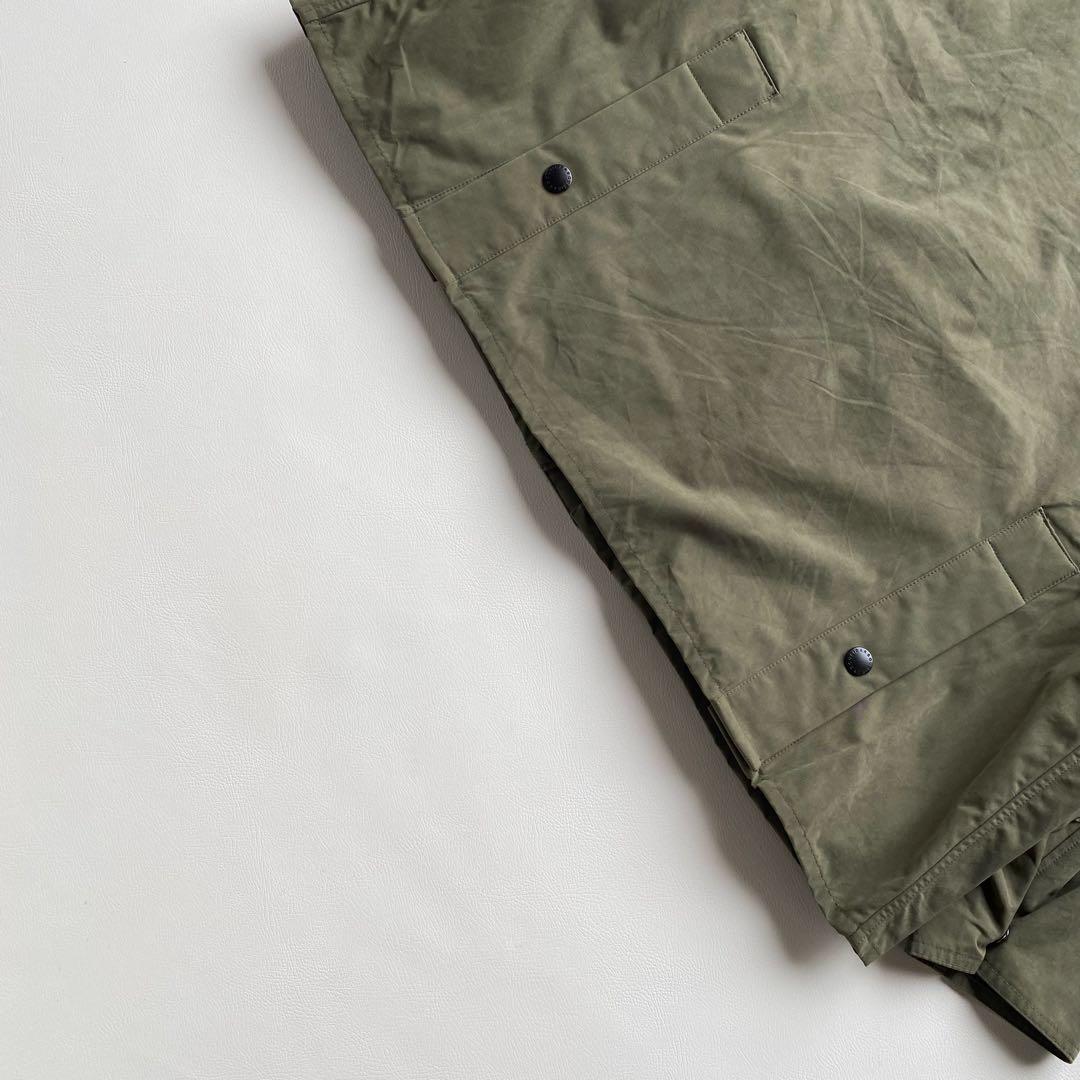 【25SS/未使用近/XL】バブアー 別注 ピーチスキン ビデイル 42 カーキ