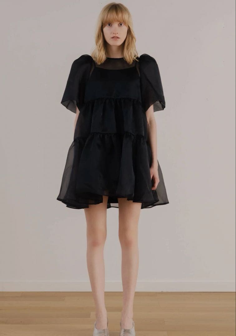 ワンピース THE TOE Bellevue Dress black